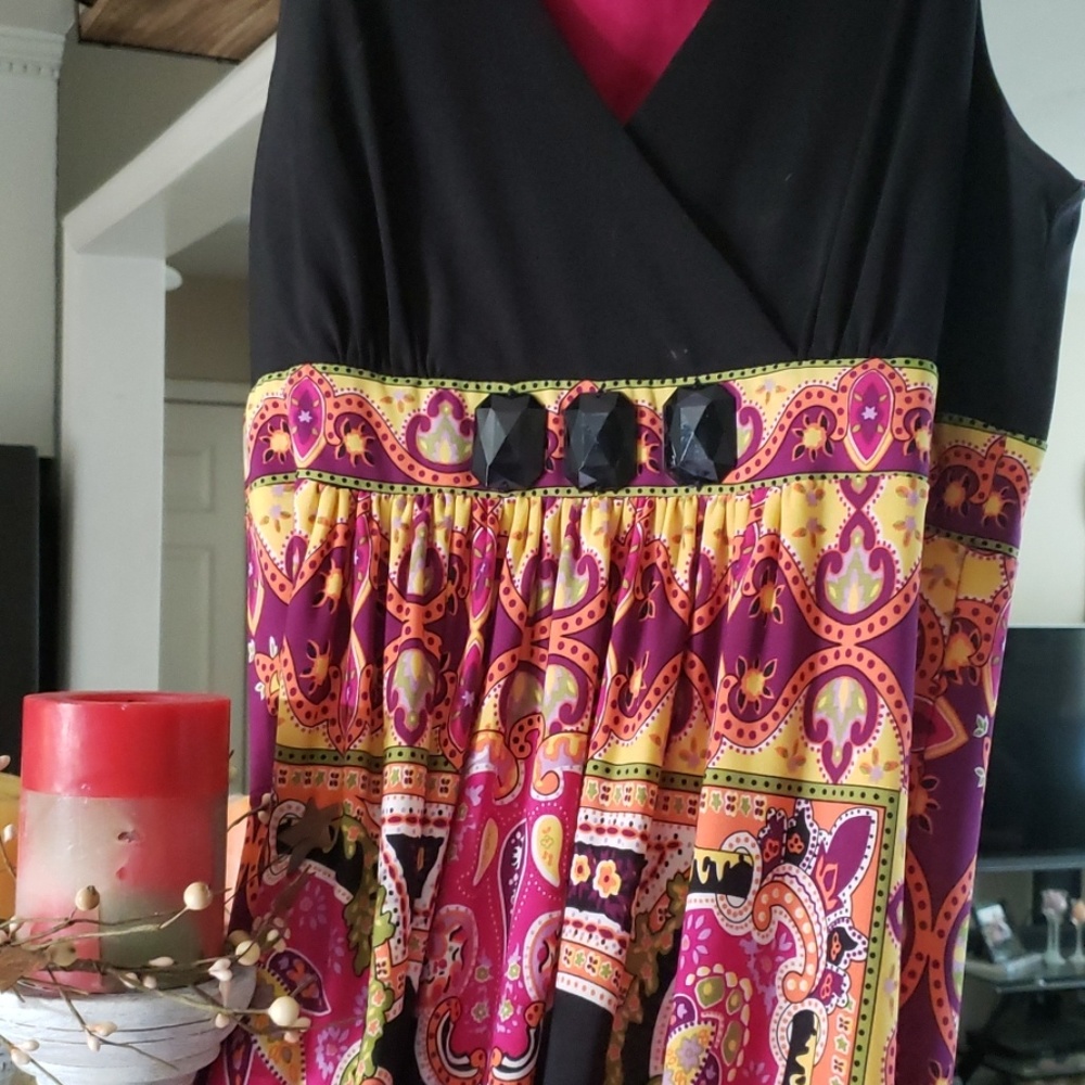 Sandra Darren maxi dress